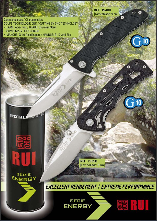 foto Nůž RUI Energy Series